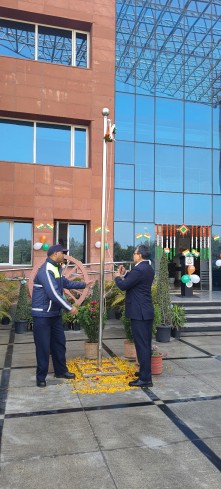 Celebration of 75th Republic Day at Labour Bureau