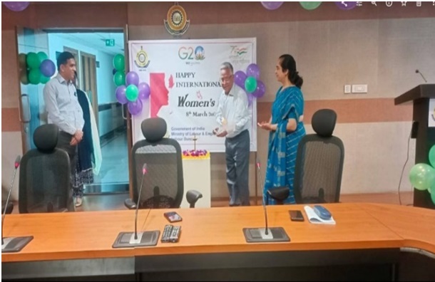 Celebration of International Women’s Day (IWD) 2023 in Labour Bureau, Chandigarh