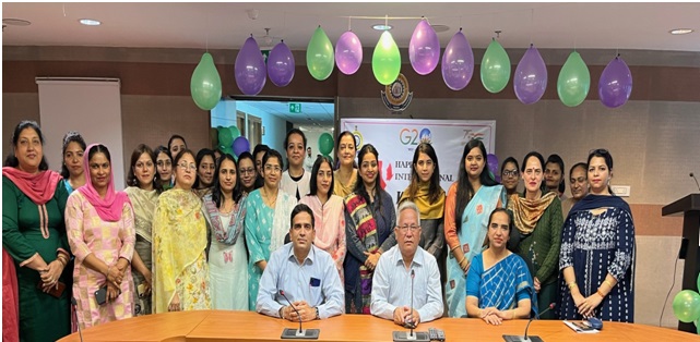 Celebration of International Women’s Day (IWD) 2023 in Labour Bureau, Chandigarh